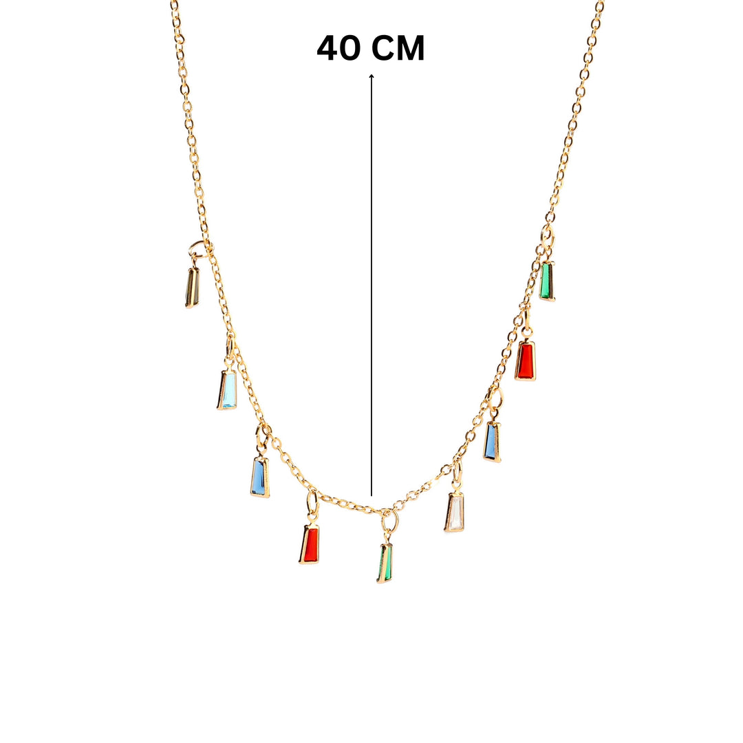 Gleam Tassel Necklace