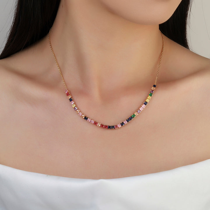 Diamond Aura Necklace - Salty Accessories