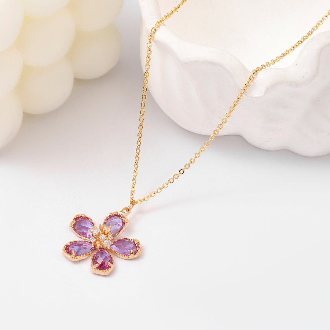 Petal Pizzazz Necklace - Salty Accessories