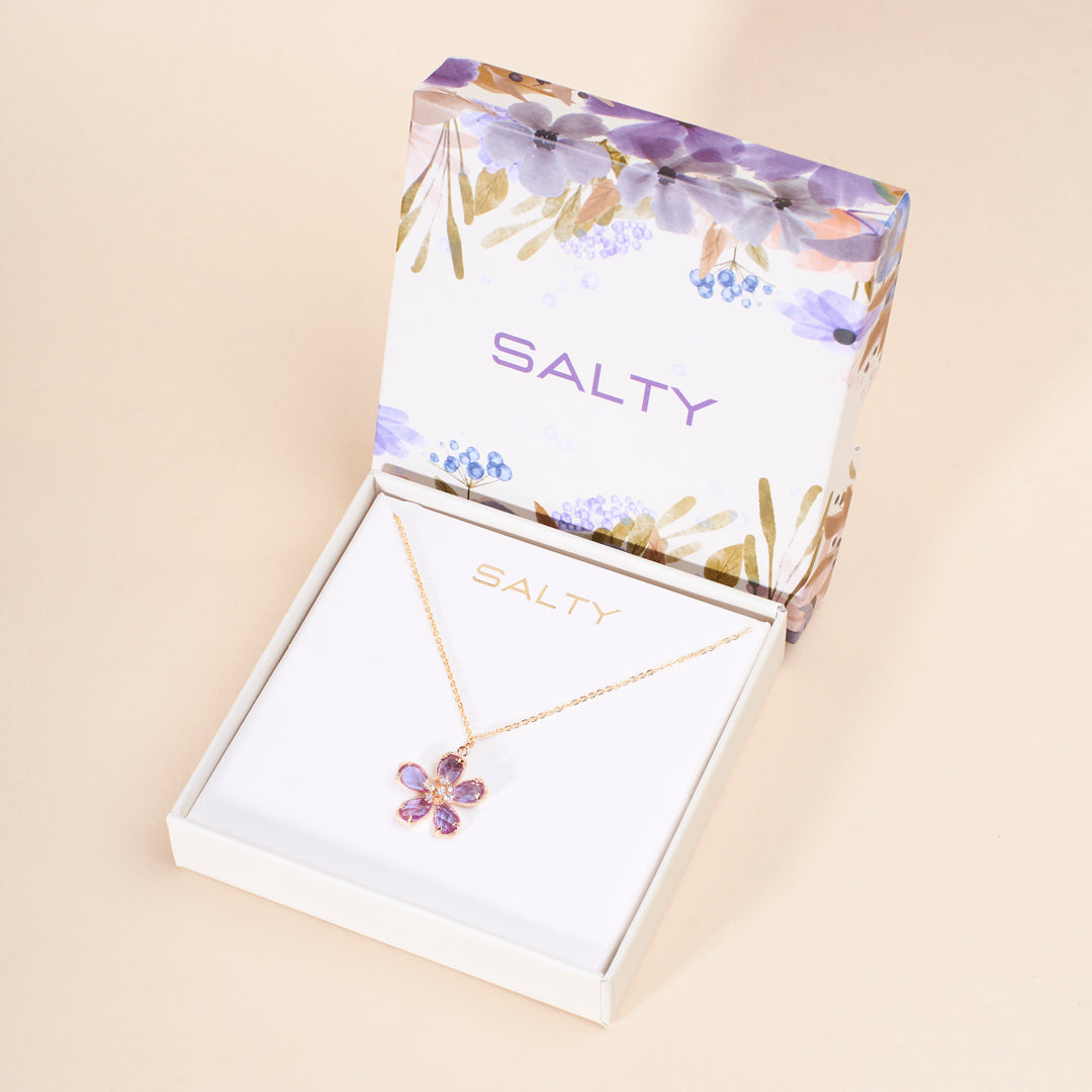 Petal Pizzazz Necklace - Salty Accessories