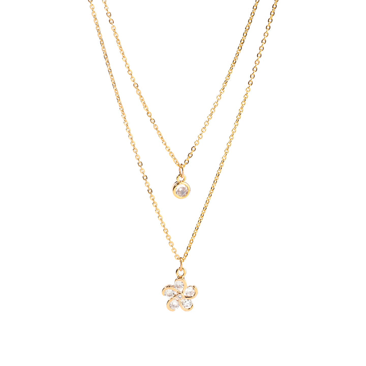 Layered Petal Dreams Necklace - Salty Accessories
