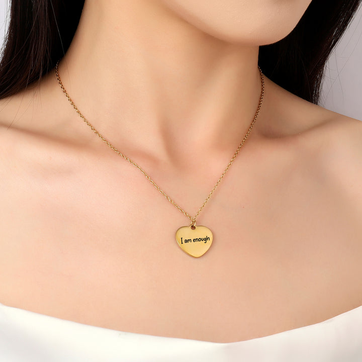Quote of Love Necklace