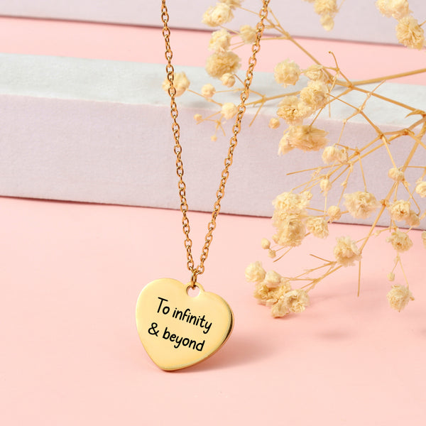 Quote of Love Necklace