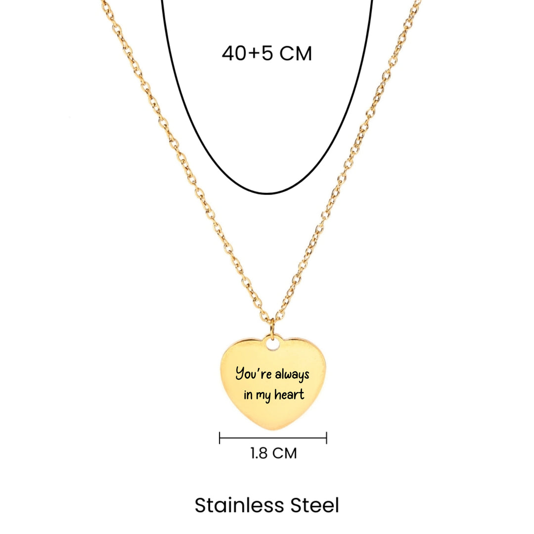 Quote of Love Necklace