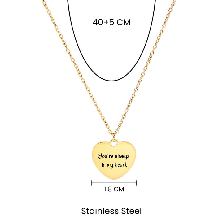 Quote of Love Necklace