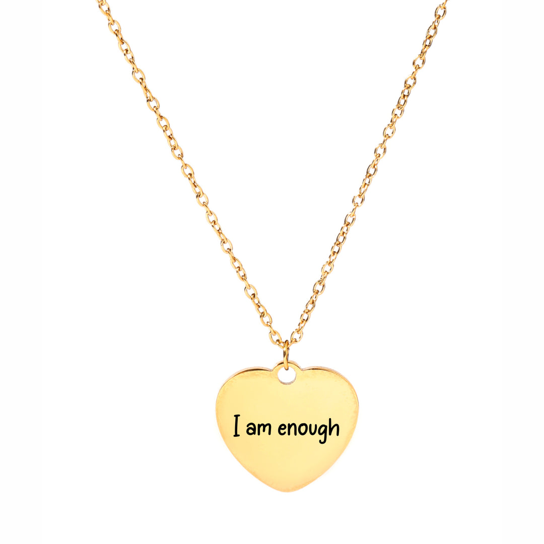 Quote of Love Necklace - Salty Accessories