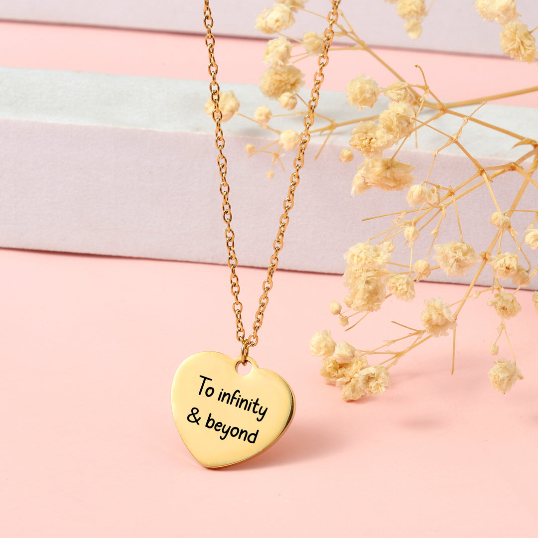 Quote of Love Necklace - Salty Accessories