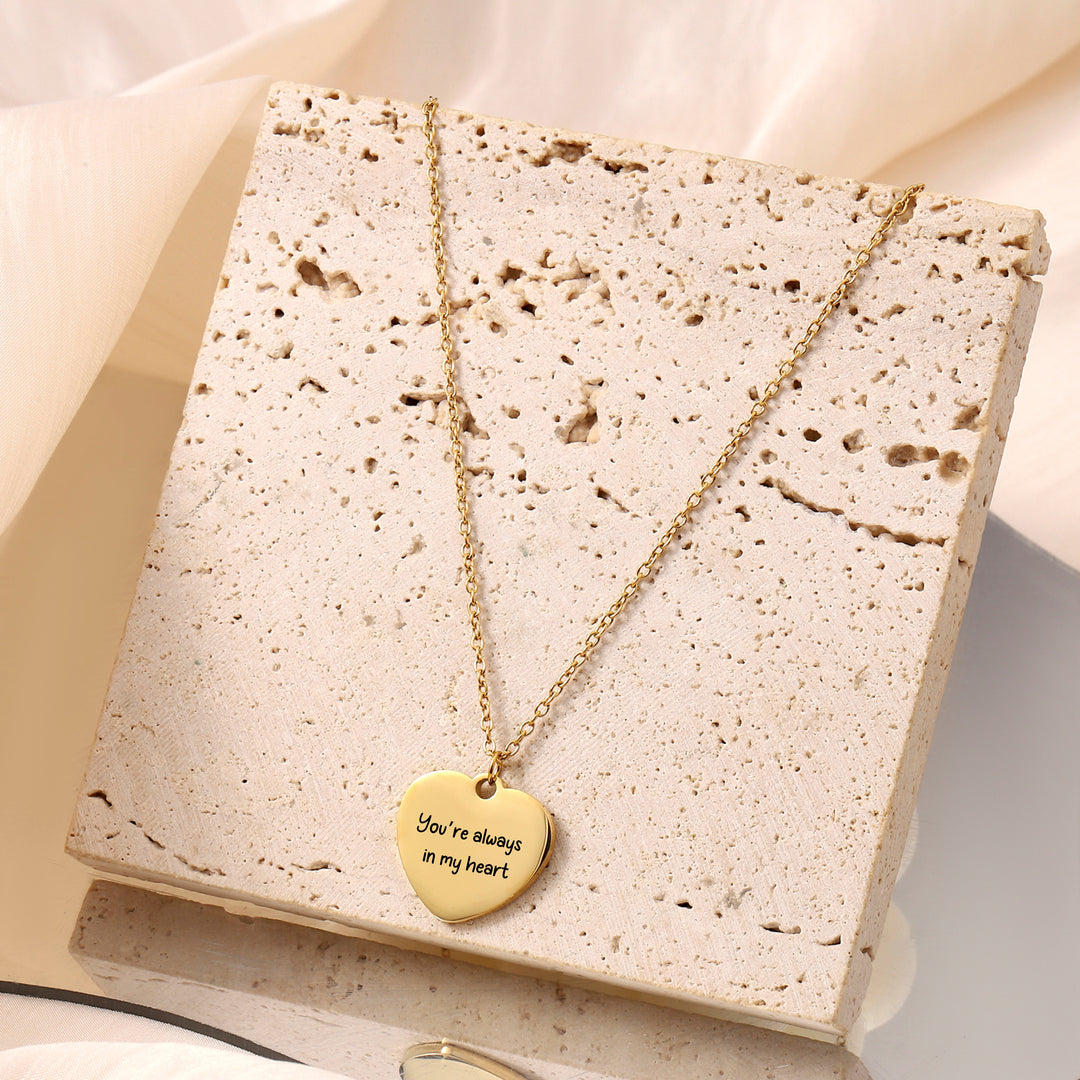 Quote of Love Necklace - Salty Accessories