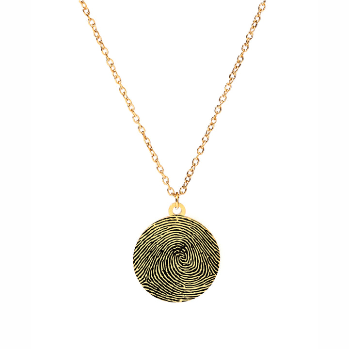 Soul Touch Thumbprint Necklace