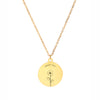 Birth Month Floral Necklace