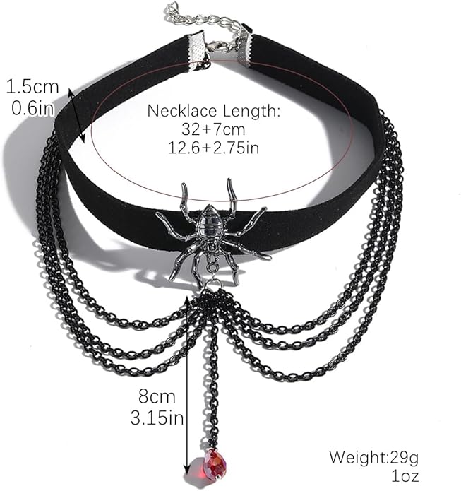 Wicked Web Choker - Salty Accessories