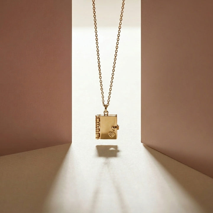 Chapter of Love Gold Necklace