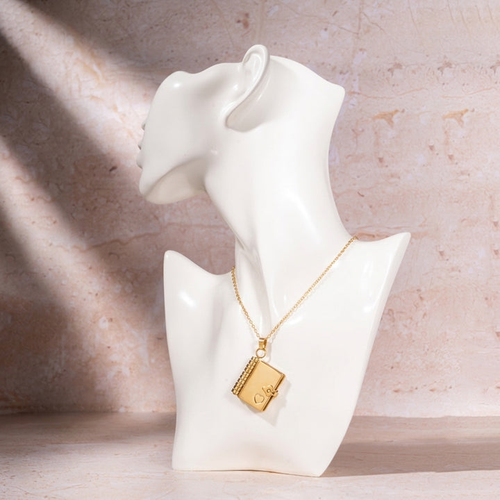 Chapter of Love Gold Necklace