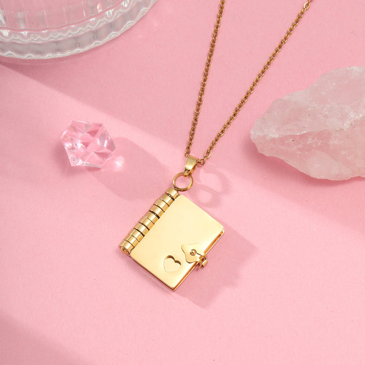 Chapter of Love Gold Necklace