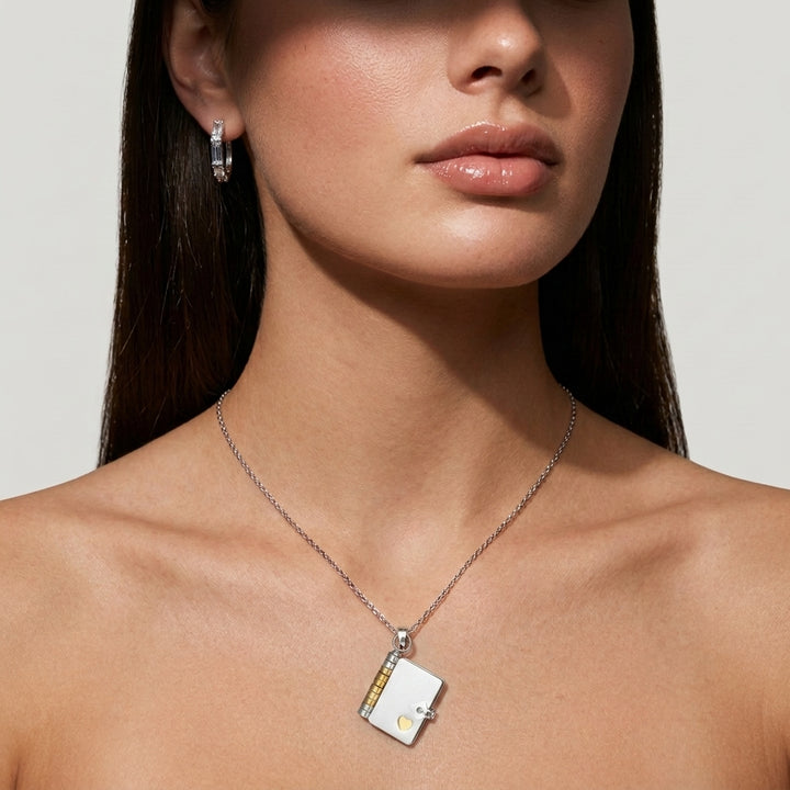 Chapter of Love Silver Necklace
