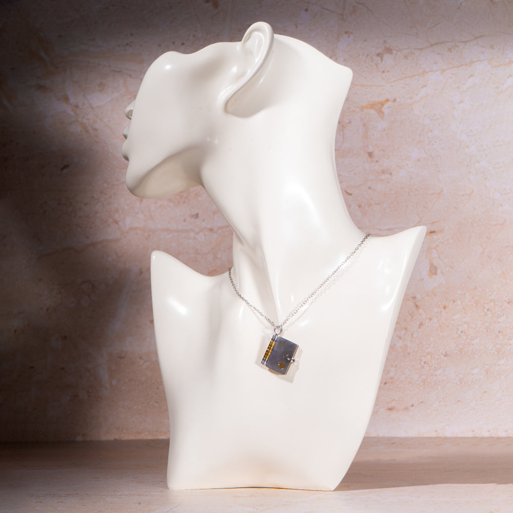 Chapter of Love Silver Necklace