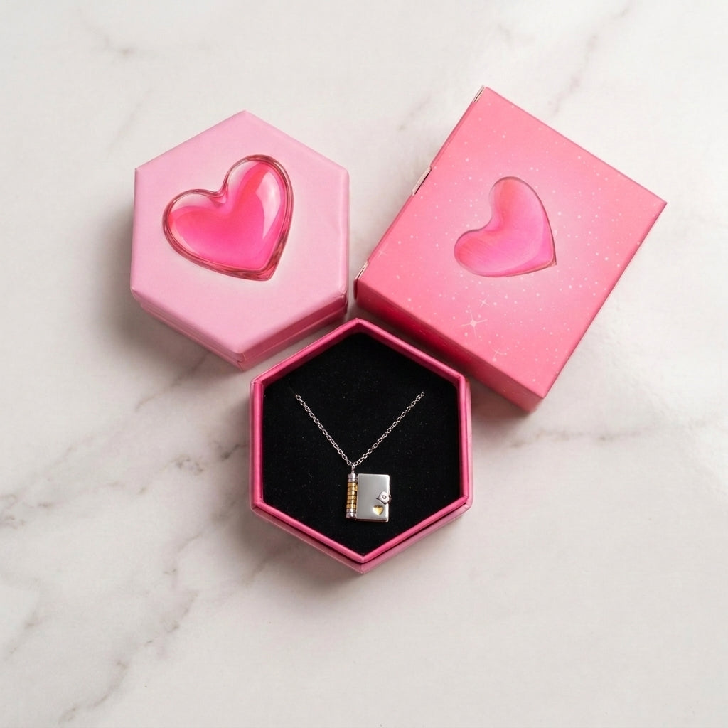 Chapter of Love Silver Necklace