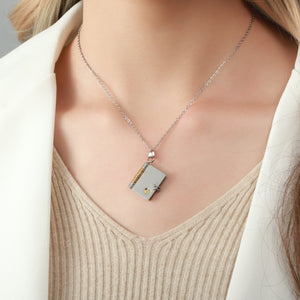 Chapter of Love Silver Necklace - Salty Accessories