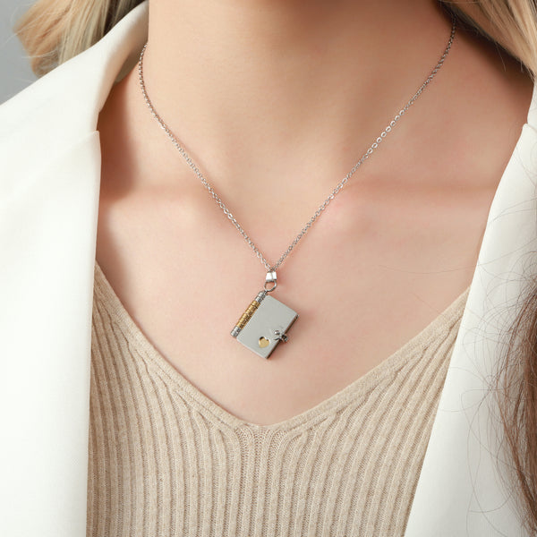 Chapter of Love Silver Necklace