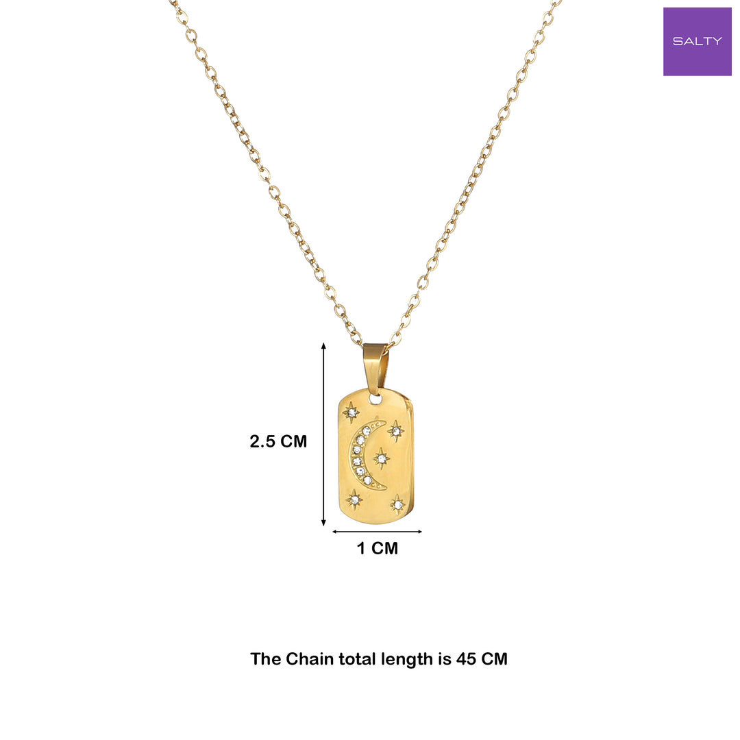 Starlit Moon Necklace