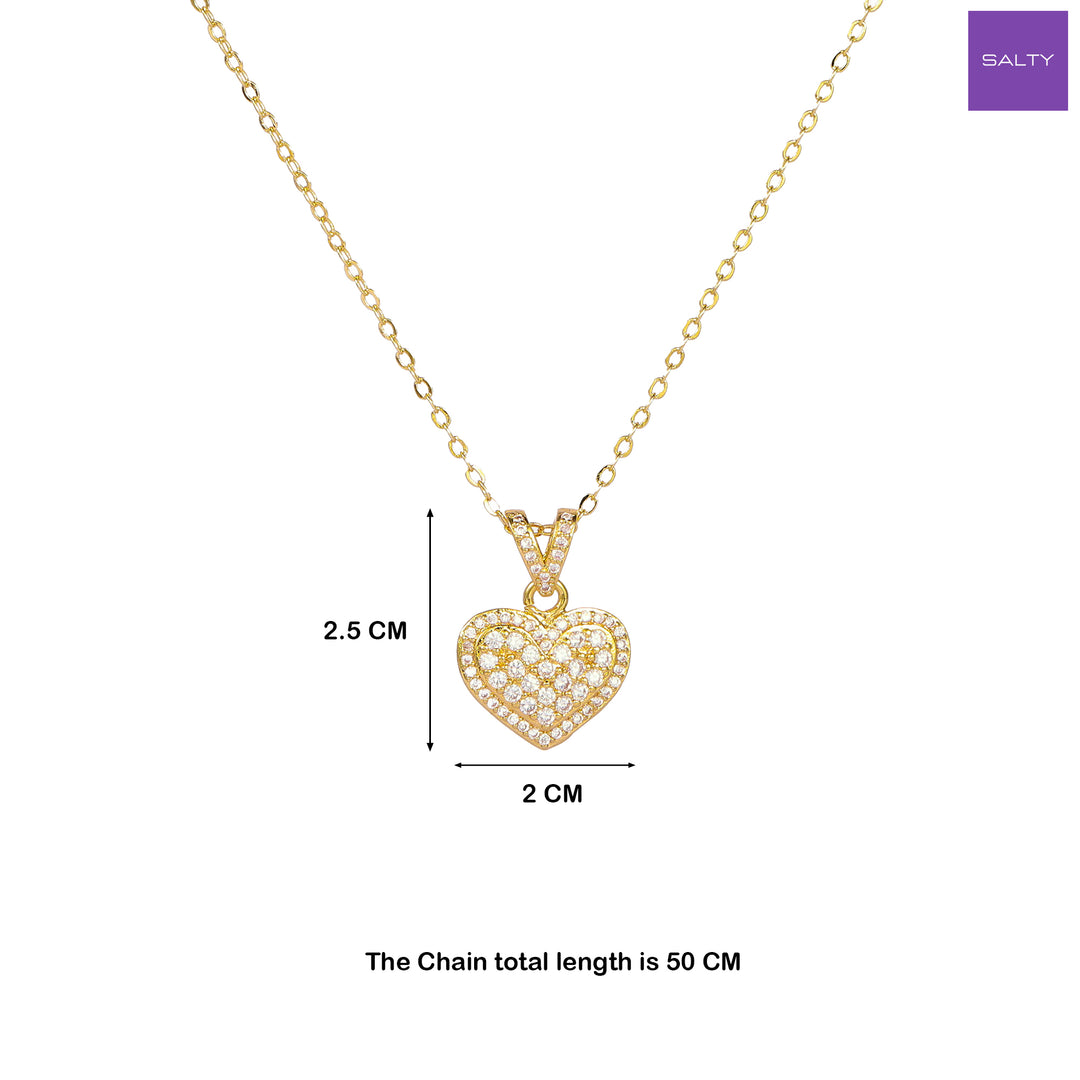 Loving Touch Heart Necklace