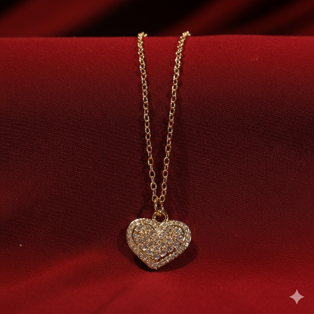 Loving Touch Heart Necklace - Salty Accessories