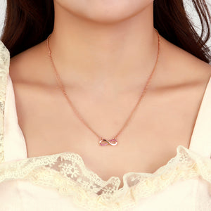 Eternal Connection Symbol Red Necklace - Salty Accessories