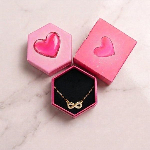Endless Infinity Necklace With BlushBox