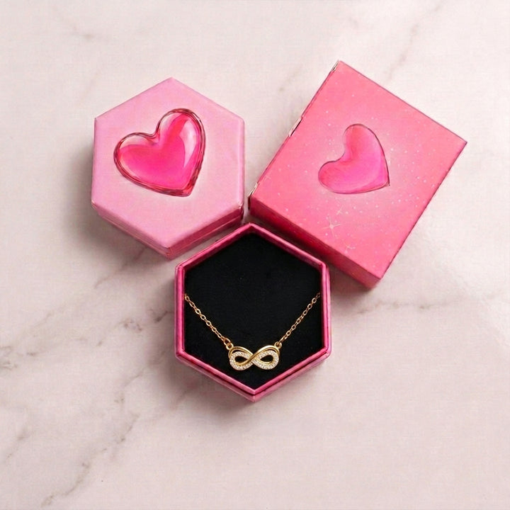 Endless Infinity Necklace With BlushBox