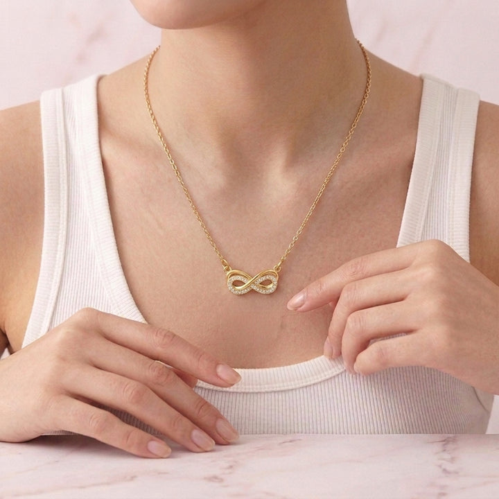 Endless Infinity Necklace With BlushBox