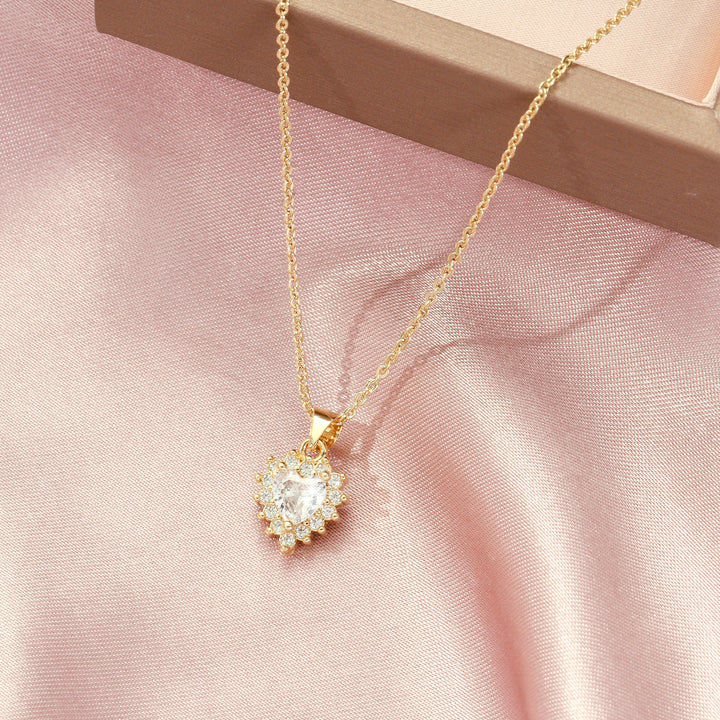 Diamond Love Drop Necklace