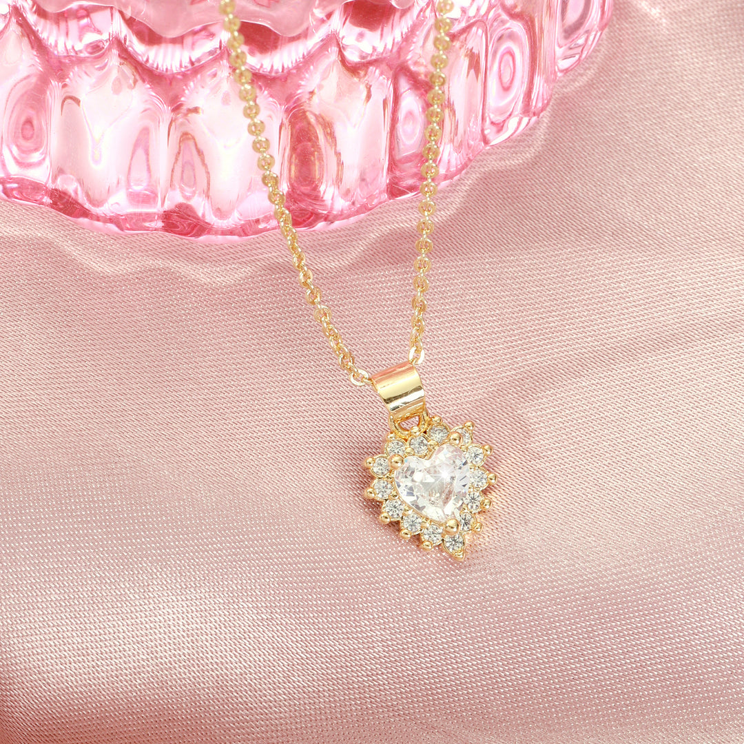 Diamond Love Drop Necklace