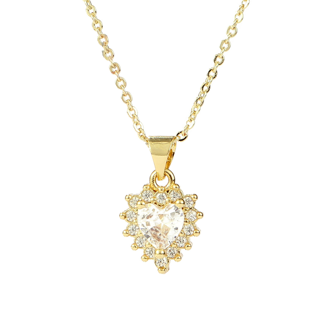 Diamond Love Drop Necklace