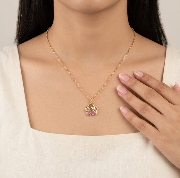 Rose Charm Necklace