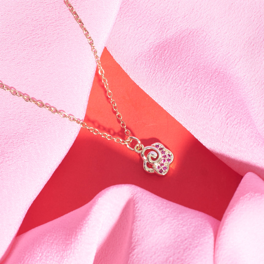 Rose Charm Necklace