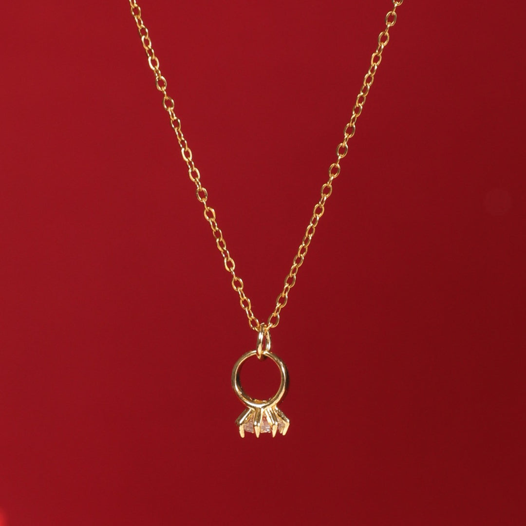 Promise Ring Necklace - Salty Accessories