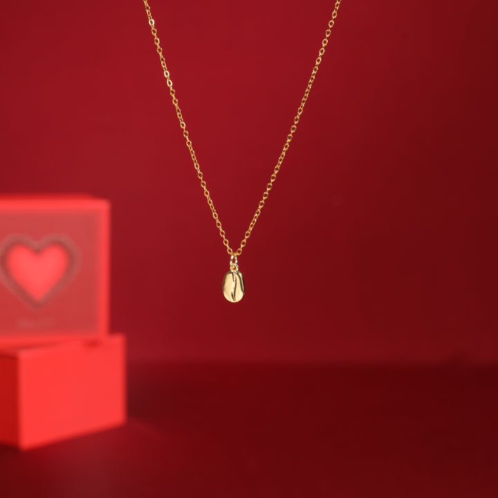 Seashell Charm Necklace With Valentine Box - Salty Accessories