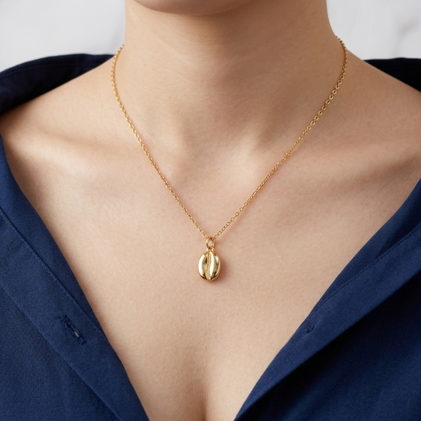 Seashell Charm Necklace