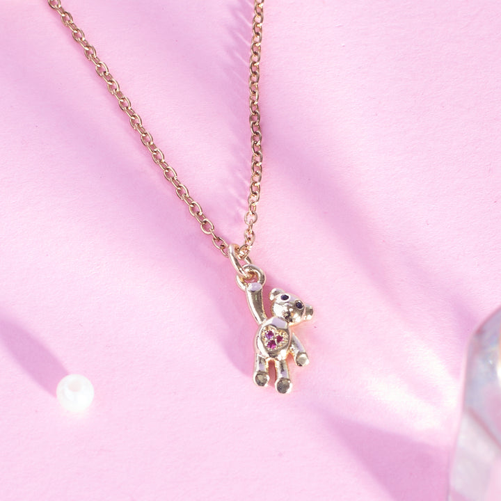 Teddy Charm Necklace