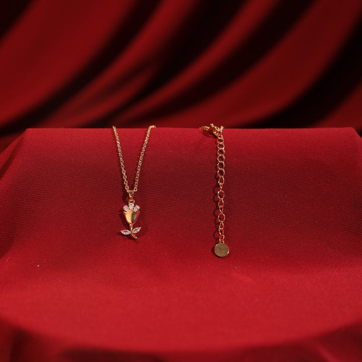Blooming Grace Necklace With Valentine Box - Salty Accessories