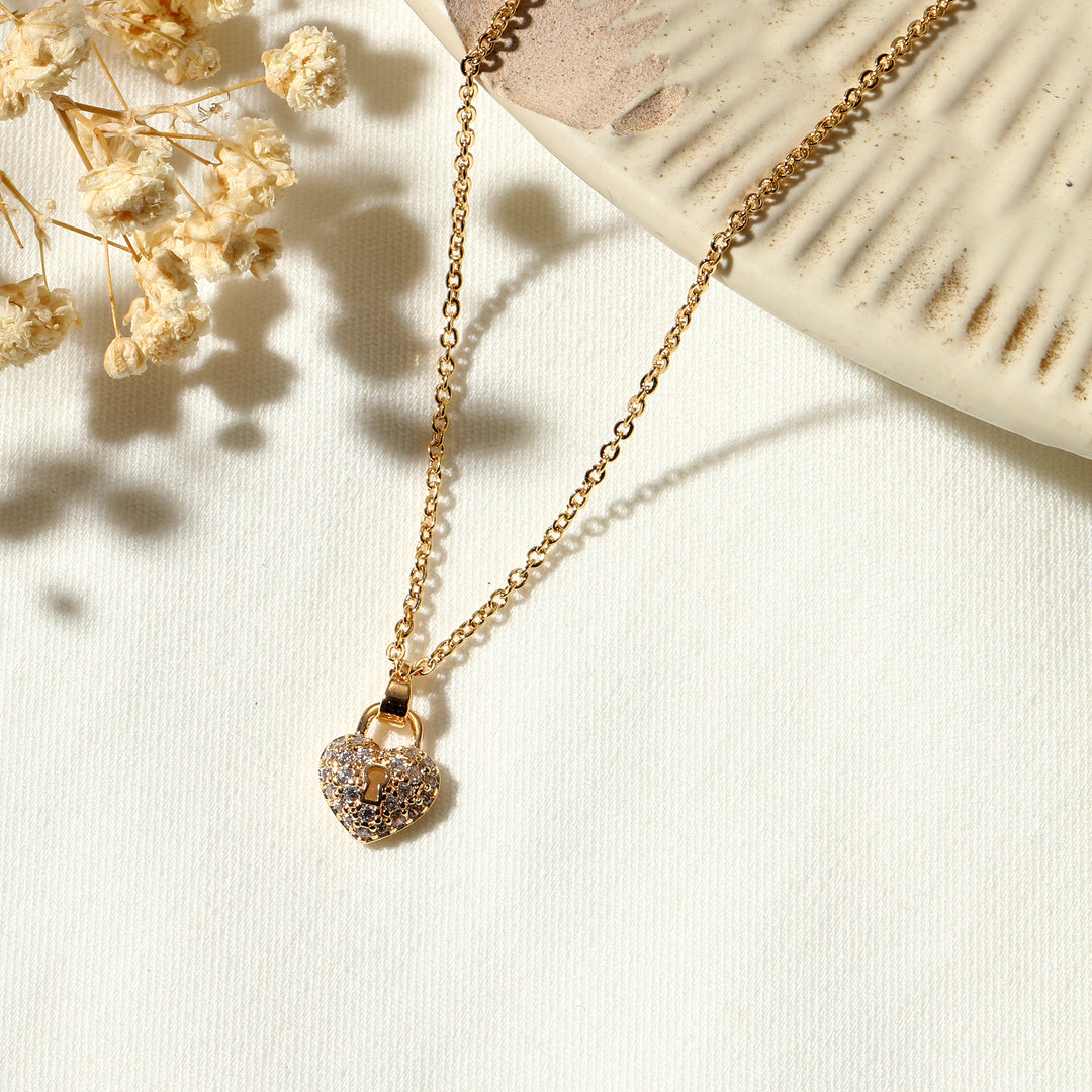 Locked in Love Necklace
