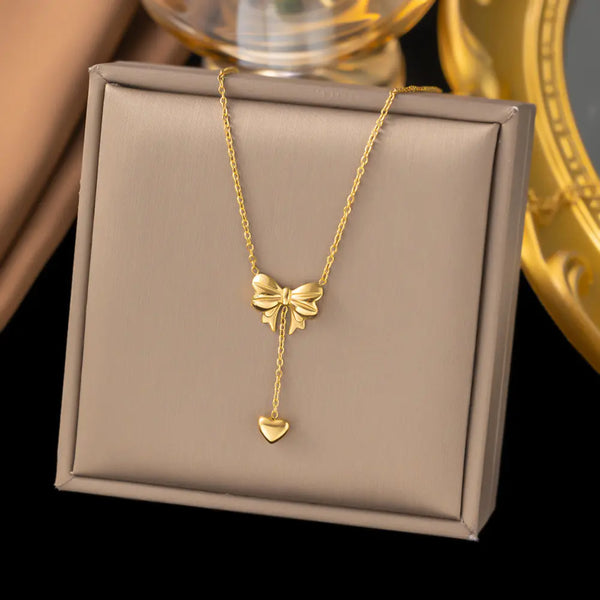 Tied with Love  Necklace