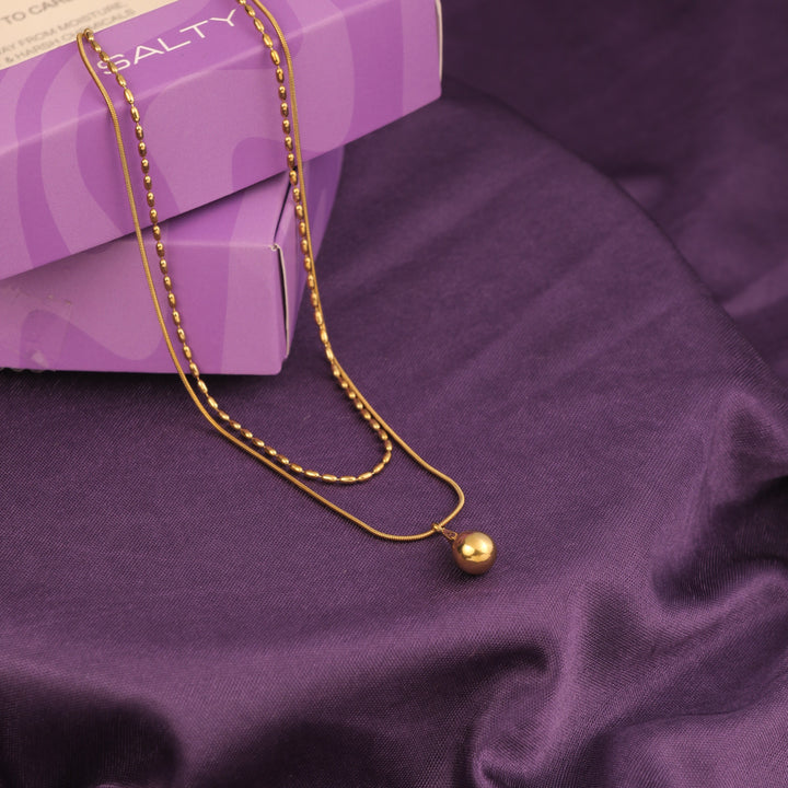 Falling for You Layered Necklace - Salty Accessories