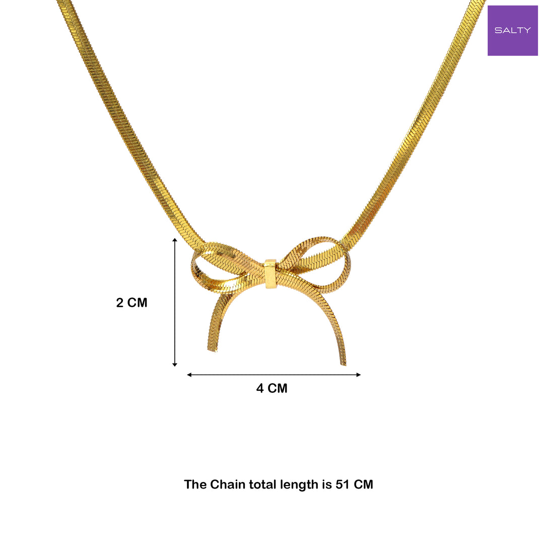 Sweetheart Ribbon Necklace