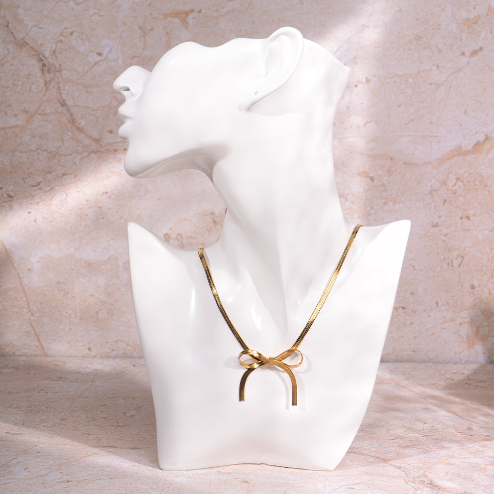 Sweetheart Ribbon Necklace