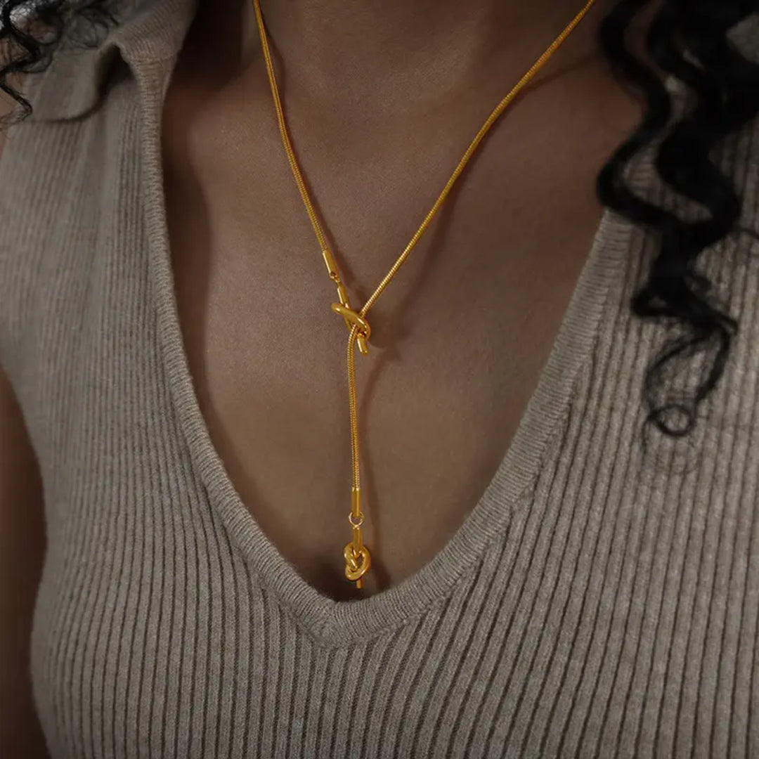 Sway & Slay Golden Necklace