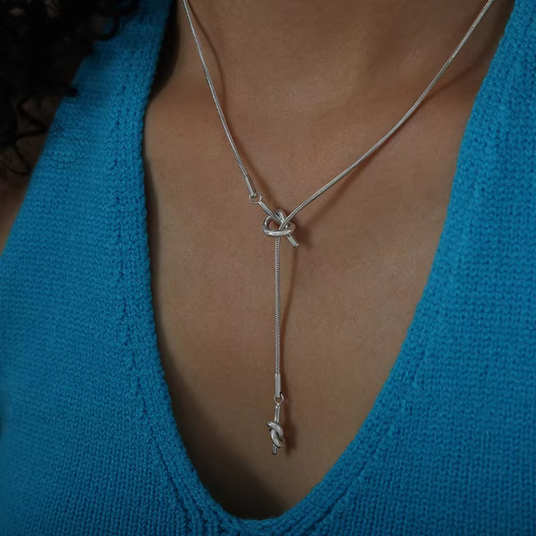 Sway & Slay Silver Necklace