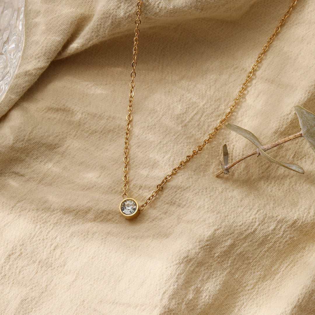 Celeste Diamond Necklace - Gold