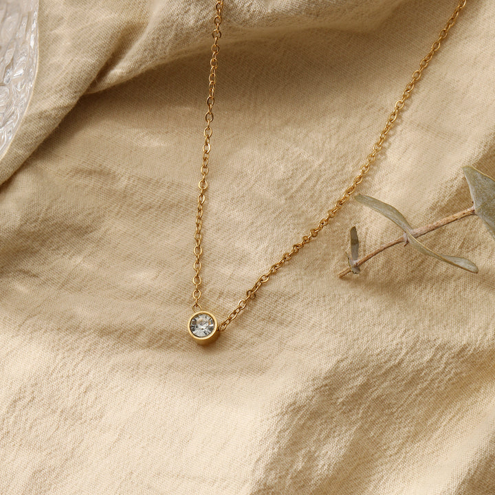 Celeste Diamond Necklace - Gold