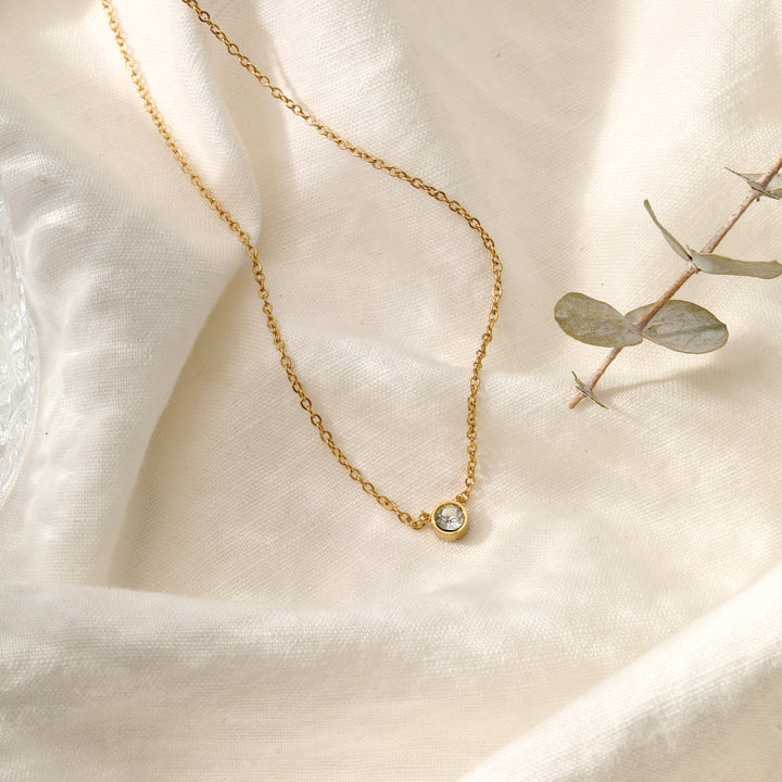 Celeste Diamond Necklace - Gold